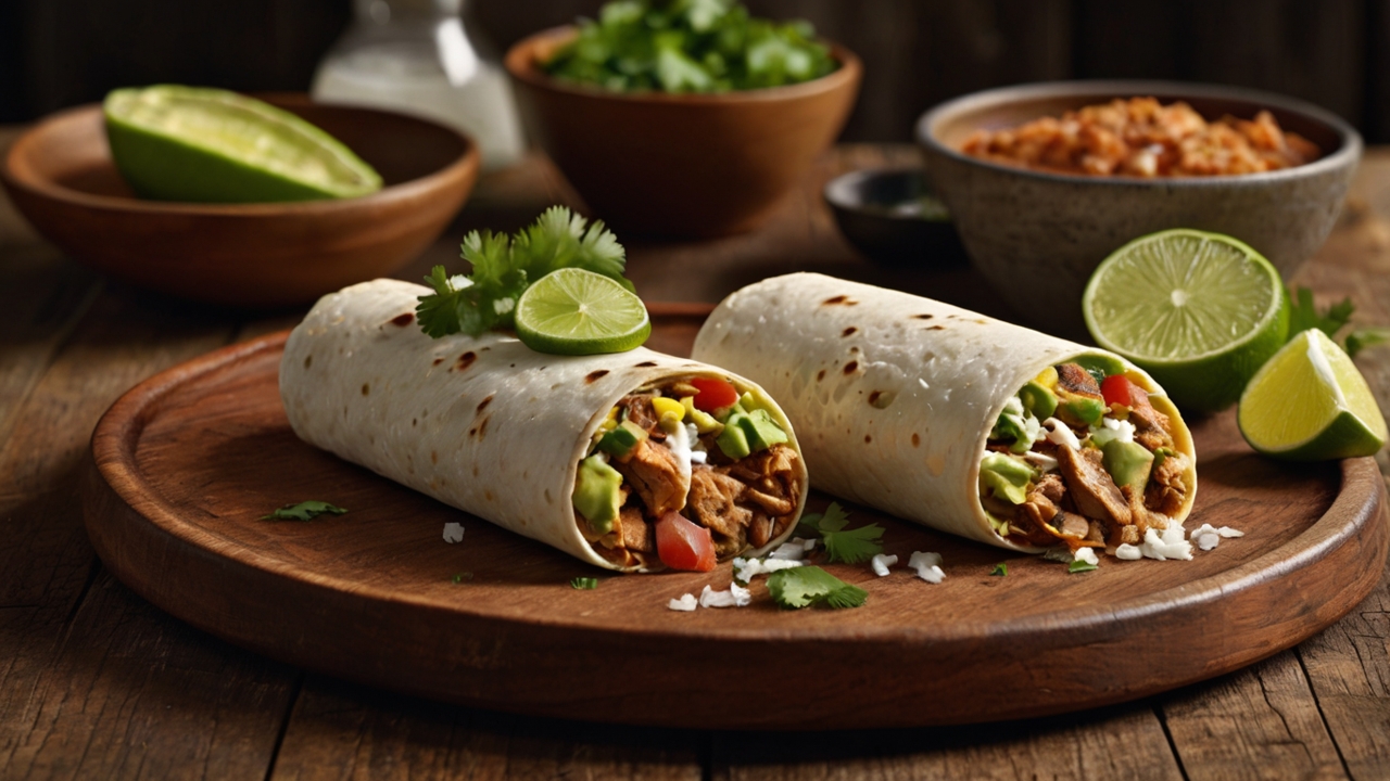 Vegetarian Delight Burrito